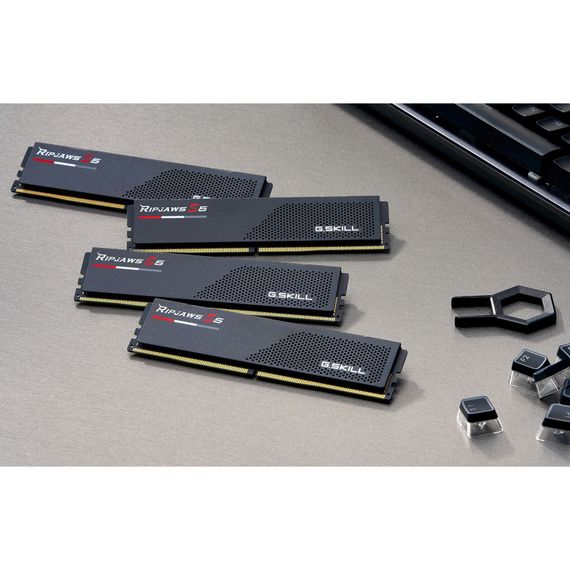 Модуль пам'яті для комп'ютера DDR5 32GB (2x16GB) 6000 MHz Ripjaws S5 G.Skill (F5-6000J3238F16GX2-RS5K) | Зображення 5