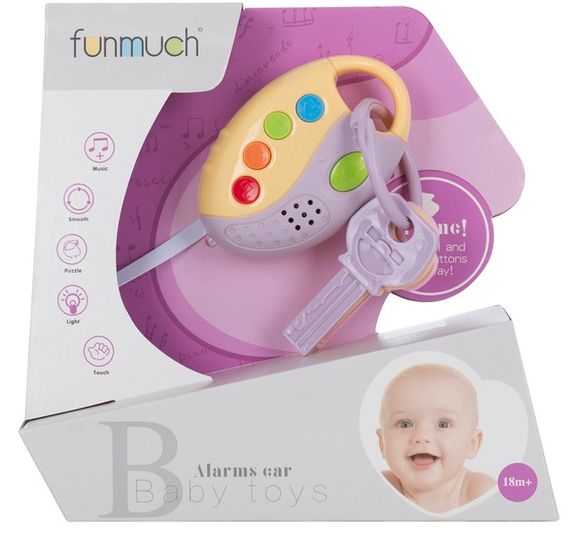 Музична іграшка Funmuch Автоключики зі світл.ефектами | Зображення 1