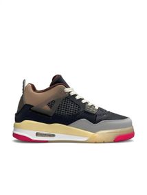 Женские кроссовки Air Jordan 4 x Off-White Grey Pink , Вьетнам , весна/лето/осень