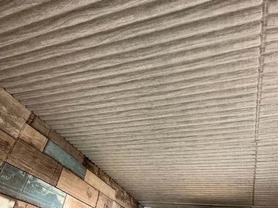 Самоклеюча декоративна 3D панель бамбук капучіно 700х700х8мм (077) SW-00000350 | Зображення 3