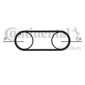 Ремінь зубчастий ГРМ (Вир-во ContiTech) CONTITECH CT645 на AUDI 100 седан (4A, C4)