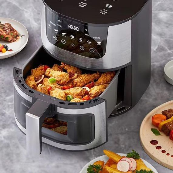 Аерофритюрка для смаження без масла Domotec MS-3221 3500W 7 л | Зображення 3