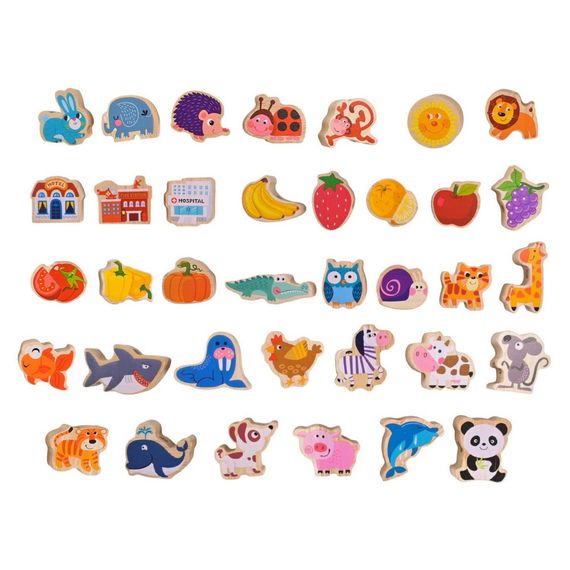 Дерев'яна іграшка Шнурівка C9429 двостороння | Зображення 2