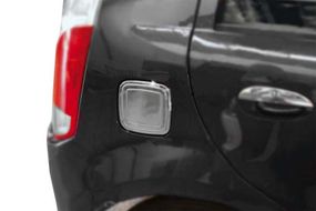 Накладка на лючок бензобака (нерж.) для Chery Kimo 2008↗ рр.