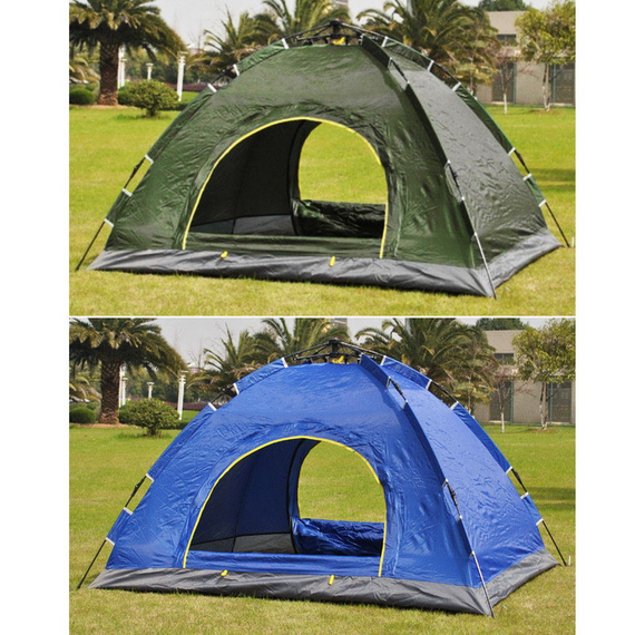 Автоматичний 2-х місний намет, Кемпінговий намет 200/150/110 см   знижка