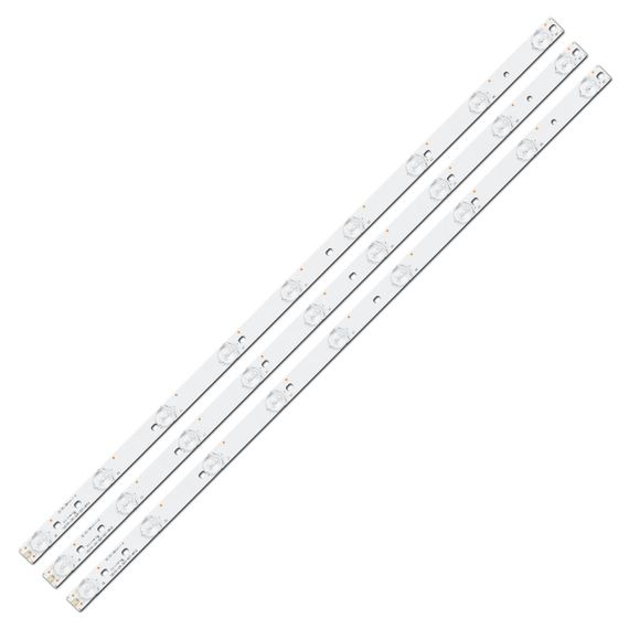 LED підсвітка TV 32" 120731-CR-320-027-9pcs 01.JL.JM32091235A2 KM315E3-CS-03 LE32J30S LE32J32S LE32J28 3шт.
