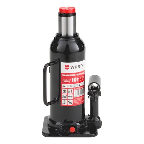 Домкрат гідравлічний пляшкового типу, 10 t | Зображення 1