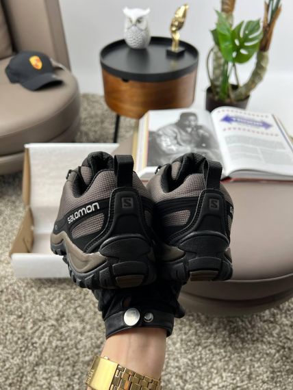 Чоловічі кросівки Salomon Shelter Gore-Tex Brown , В'єтнам | Зображення 3