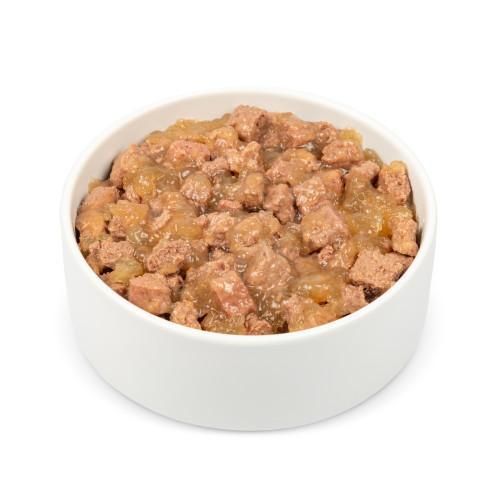 Корм влажный для взрослых собак Pet Chef, кусочки в желе Мясной микс 415 г | Зображення 1