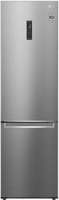 Холодильник з нижньою морозильною камерою LG GW-B509SMUM,  платиново-сірий (GW-B509SMUM)