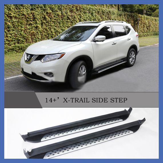 Бокові пороги OEM V1 (A-тип) для Nissan X-trail T32 / Rogue 2014-2021 рр | Зображення 3