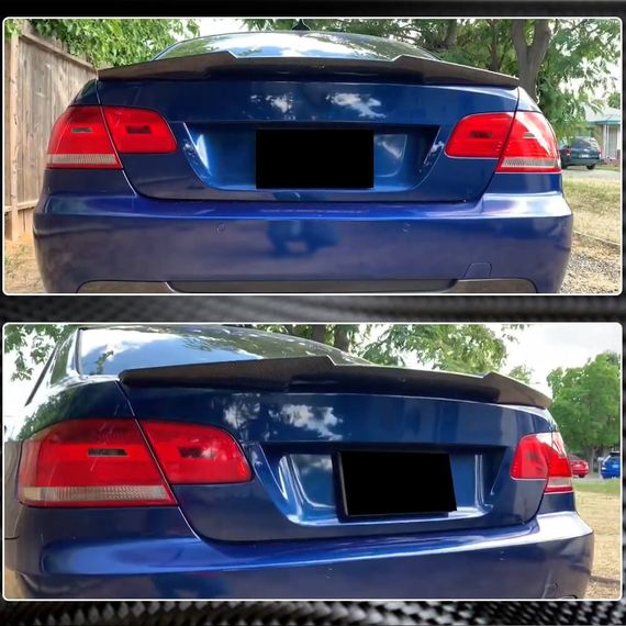 Спойлер M4-Style V2 (для E92, Карбон) для BMW 3 серія E-90/91/92/93 2005-2011 рр | Зображення 3