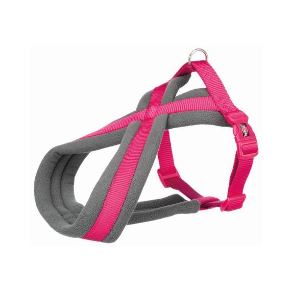 Шлея-вісімка Trixie для собак Premium туристична нейлон фуксія розмір XS-S 30-55 см/15 мм
