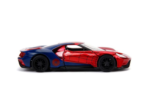 Ігрова металева машинка Marvel Spiderman Ford GT 2017 | Зображення 9