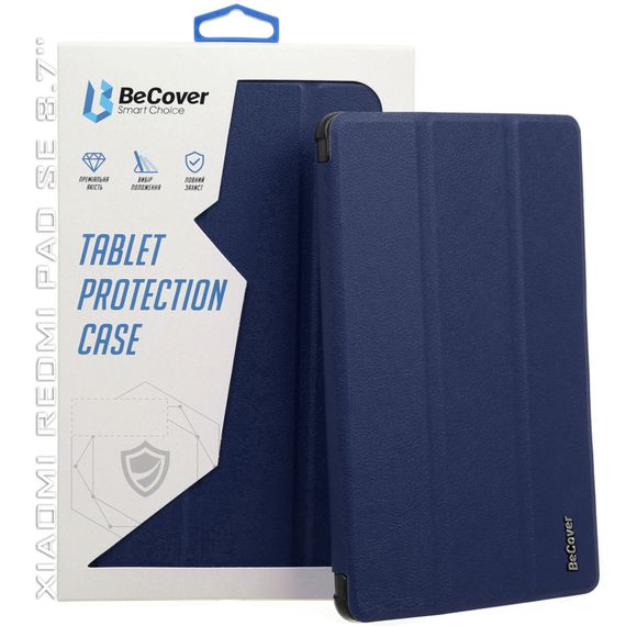 Чохол до планшета BeCover Smart Case Xiaomi Redmi Pad SE 8.7" Deep Blue (711905) | Зображення 6