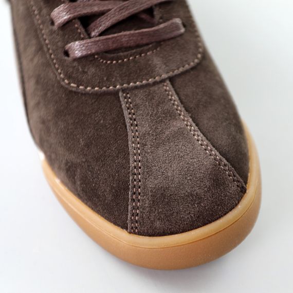 Кросівки жіночі замшеві 591358 Коричневі 36 37 38 39 40 41 | Зображення 3