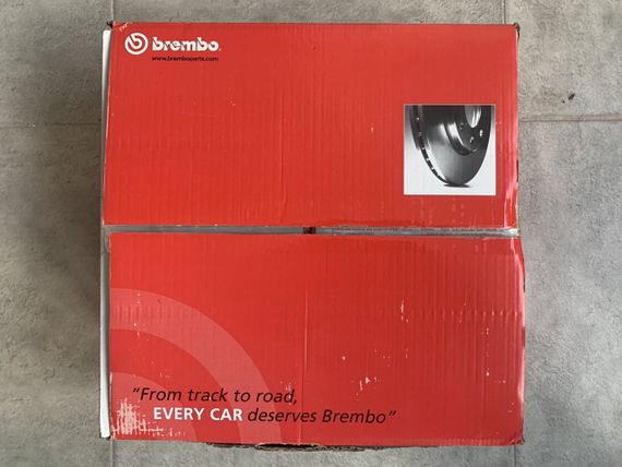 Тормозной диск, задняя ось BREMBO, 09A33411 | Зображення 4