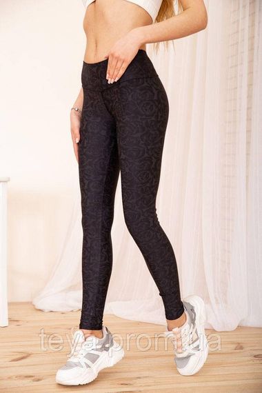 Лосини жіночі з утяжкою колір чорний розмір S FA_000377 | Зображення 2