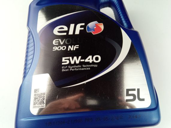Олива моторна 5W-40 синтетична ELF Evolution 900 NF 5 л. (216651) (194872) | Зображення 2