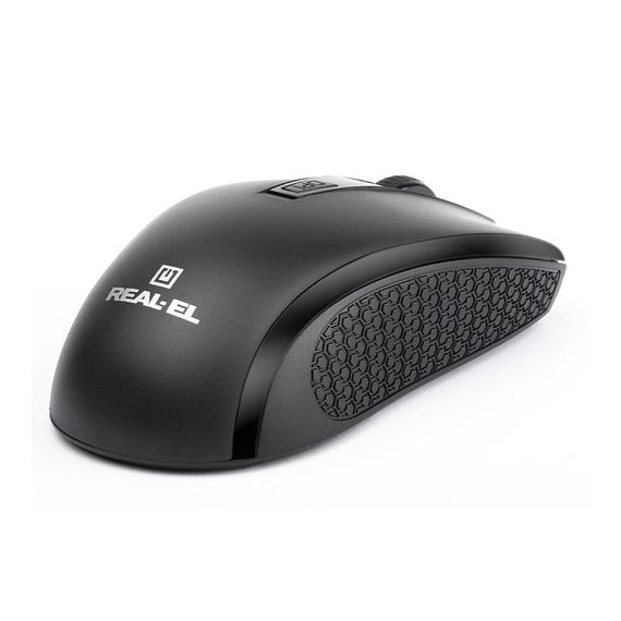 Мишка REAL-EL RM-308 Wireless Black | Зображення 3