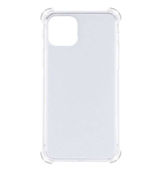 TPU чохол GETMAN Ease logo посилені кути для Apple iPhone 12 Pro Max (6.7") Безбарвний (прозорий) | Зображення 2