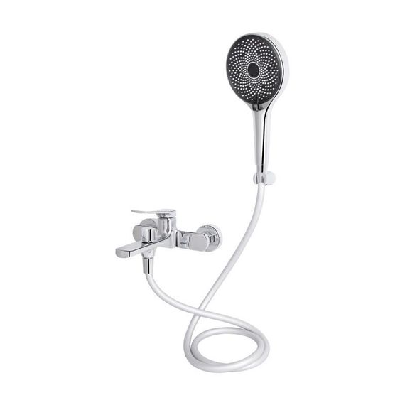 Смеситель для ванны Qtap Slavonice (с душевым гарнитуром) QTSLV259CRM48034 Chrome | Зображення 2