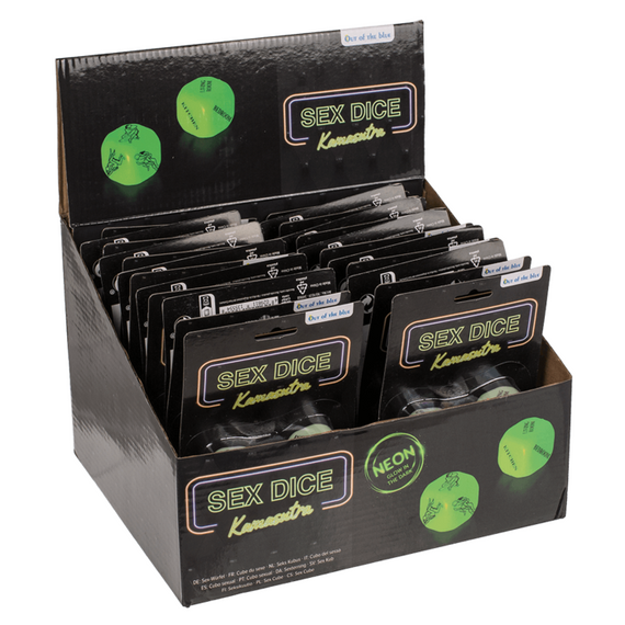 Неонові кубики Sex Dice Kamasutra, 2 шт. sexstyle | Зображення 6