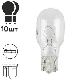 Лампа PULSO/габаритна T15/W2.1x9.5d/W16W 12В/16Вт clear/1 конт
