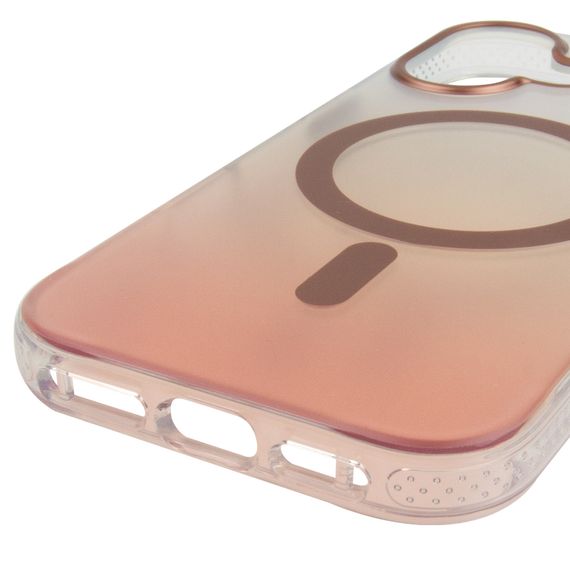 Чохол TPU+PC Phantom with Magnetic Fit для Apple iPhone 16 (6.1") Rose Gold | Зображення 4