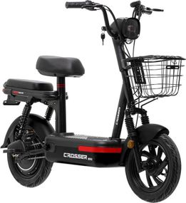 Електроскутер Crosser Mini LFP 450W 48V 15Ah, LiFePO4 акумулятор, до 50 км пробіг, електровелосипед 2 місця
