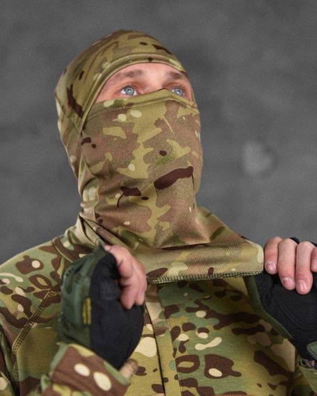 Балаклава мужская тактическая подшлемник  мужская тактическая подшлемник  coolmax мультикам ВТ1065 | Зображення 3