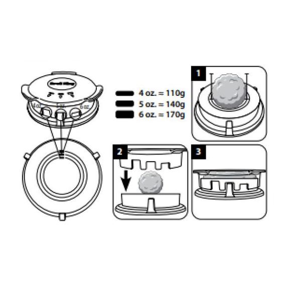 Прес для бургерів Broil King Deluxe 62475 Код: 011455 | Зображення 4