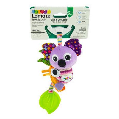 Игрушка на коляску Lamaze Коала с прорезывателем (L27529) | Зображення 1