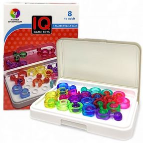 Логическая игра "IQ Puzzle", игровое поле, 12 деталей