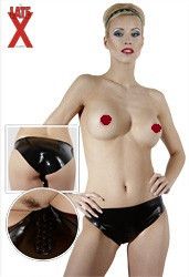 Трусики латекс с бугорками Sex Aura