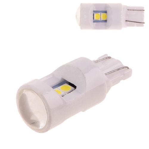 Лампа діодна T-10 -6SMD-3030 ceramic лінза | Зображення 1