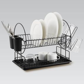 Сушка для посуды настольная Bohmann BH 7327 42х23х36.5 см черная