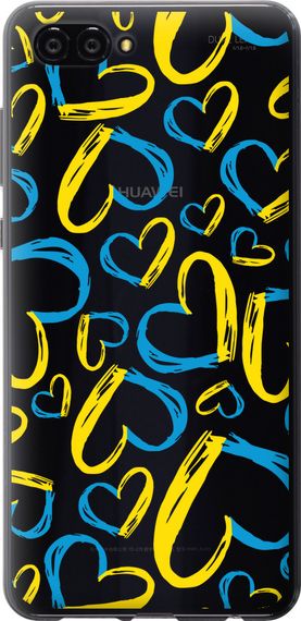 Чехол на Huawei Nova 2S Сердца UA "5292u-1388-17620"