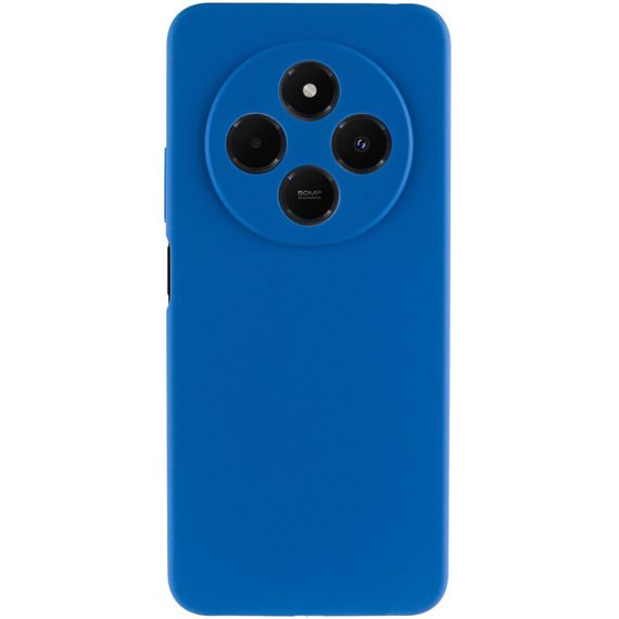 Чохол Silicone Cover Lakshmi Full Camera (AA) для Xiaomi Redmi 14C / Poco C75 Синій / Navy Blue | Зображення 2