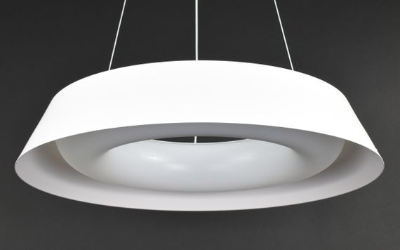 Люстра світлодіодна підвісна LED світильник для квартири на стелю лед з пультом 27575 Білий 25-90х50х50 см. | Зображення 2