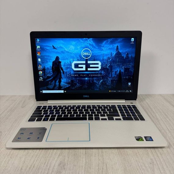 Ігровий ноутбук Dell G3 3579 / 15.6" (1920x1080) IPS / Intel Core i7-8750H (6 (12) ядра по 2.2 - 4.1 GHz) / 8 GB DDR4 / 120 GB SSD + 1000 GB HDD / nVidia GeForce GTX 1050 Ti, 4 GB GDDR5, 128-bit / WebCam б/в | Зображення 1