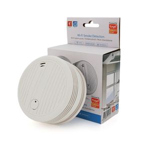 Автономный WiFi датчик дыма с сиреной YOSO Dsmoke WIFI-01 TUYA питания Крона1 шт