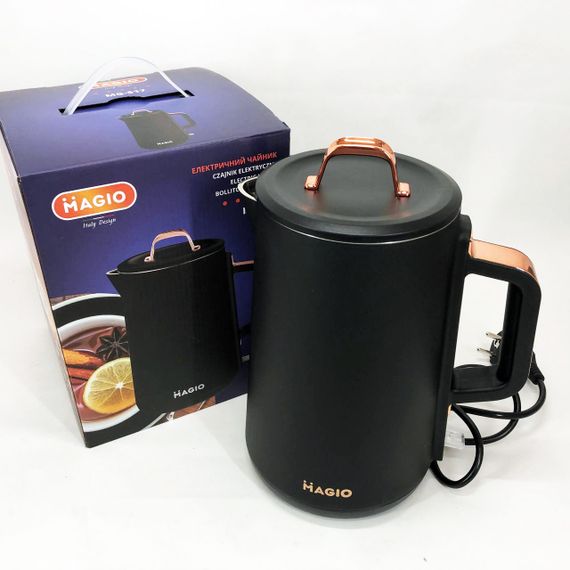 Потужний чайник для кип'ятіння MAGIO, Найкращий чайник електричний модний PN-40 | Зображення 3