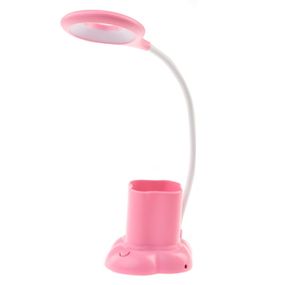 Настольная лампа на батарейках с USB LED SL-88 5W Pink
