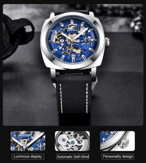 Чоловічий годинник BENYAR Reloj Hombre | Зображення 1