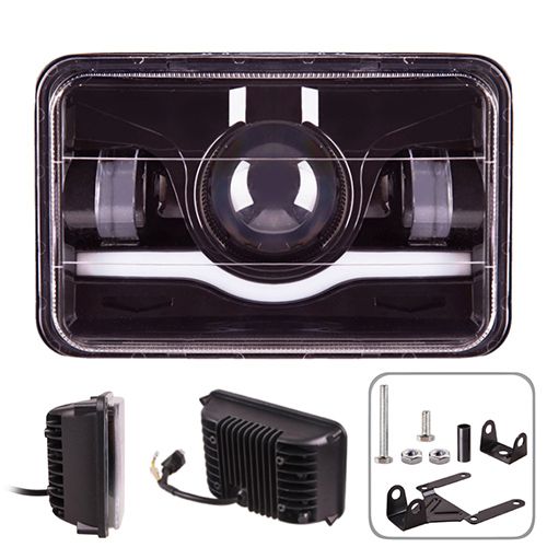 Фара робочого світла  + DRL LP - 50M2 SPOT+FLOOD 5Led*10W (170*110*75)10-30V/50W/6000K | Зображення 4