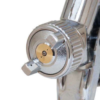 Краскопульт Sigma HVLP-mini 0.8 (хром) верхний бак, (мет) (6812031) | Зображення 3