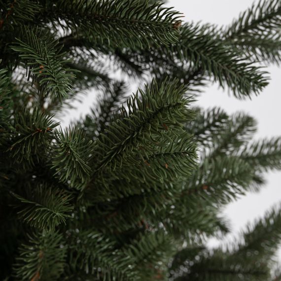 Лита штучна ялинка зелена 120 см на пластиковій підставці SOK-M-D-4 | Зображення 7