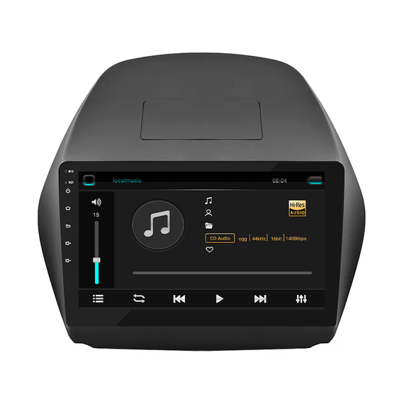 Штатная магнитола Lesko для Hyundai Tucson II 2009-2015 экран 10" 2/32Gb/ 4G/ Wi-Fi Premium GPS Android | Зображення 1