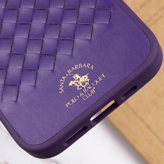 Шкіряний чохол Polo Santa Barbara для Apple iPhone 14 Plus (6.7") Purple | Зображення 5